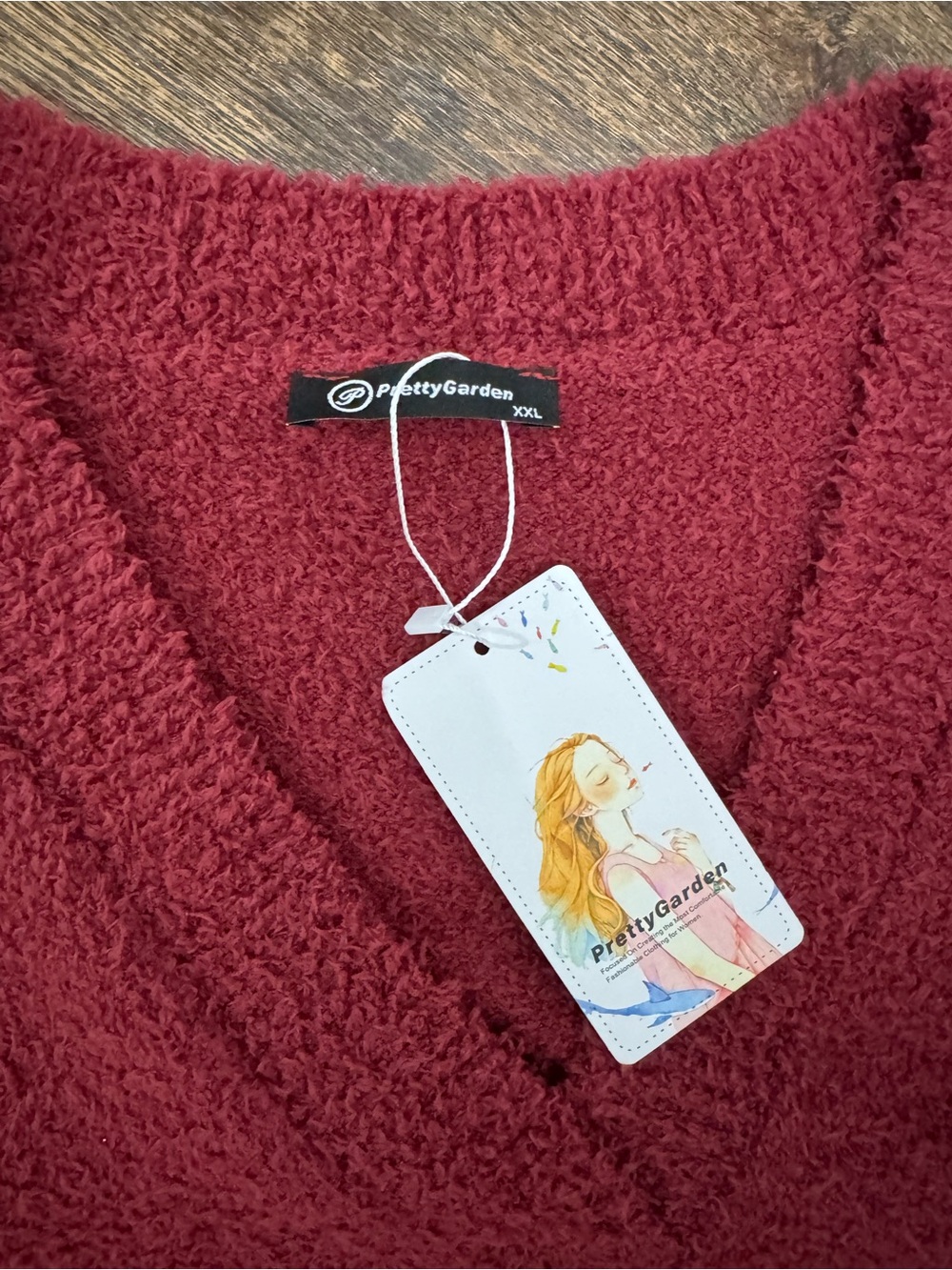 Burgundy Amazon Sweater Set